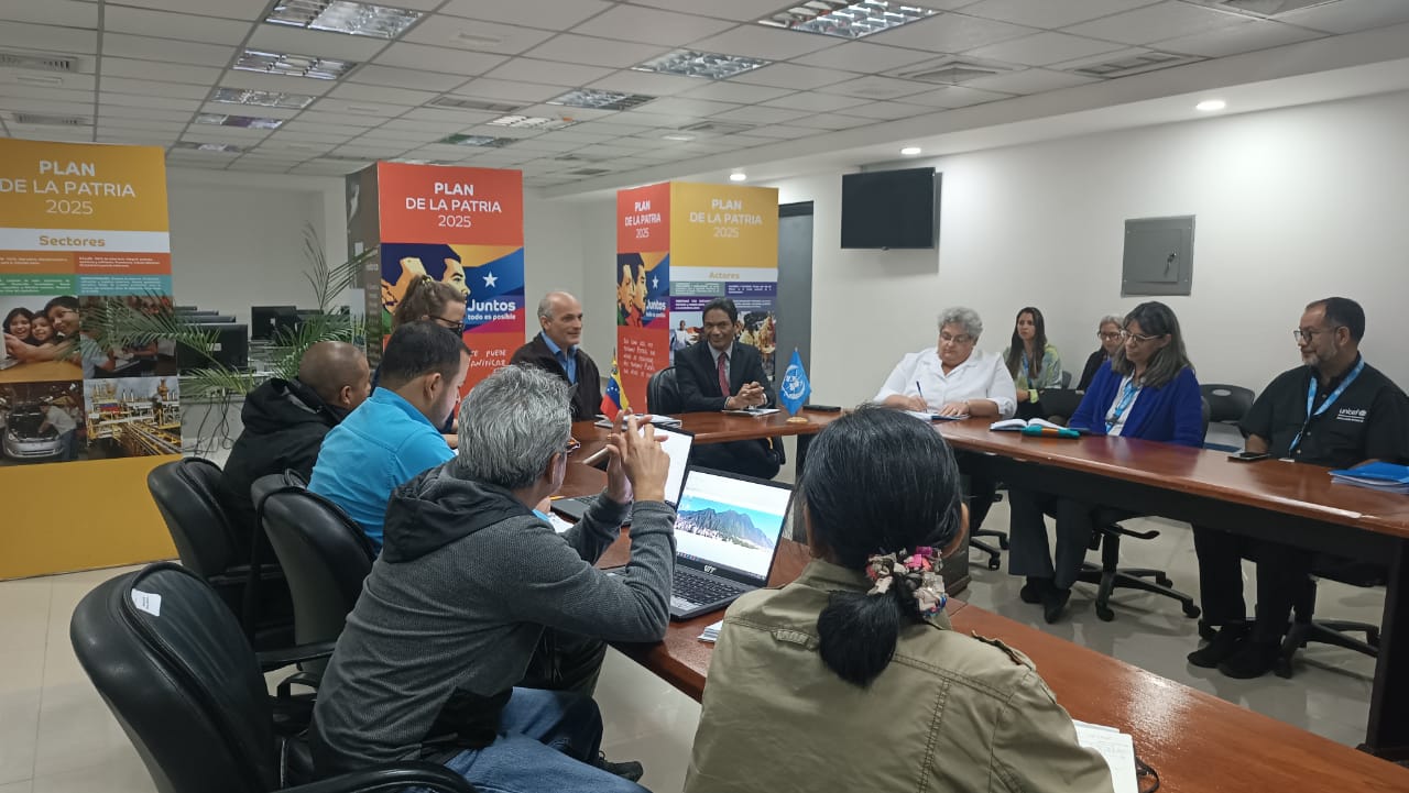 Venezuela y Unicef sostienen reunión de seguimiento del Marco de Cooperación