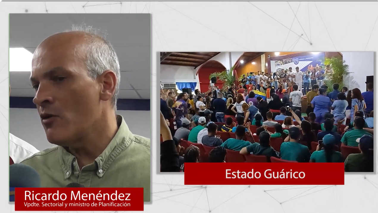 Menéndez: Solo la Revolución Bolivariana garantiza oportunidad de educación universitaria.