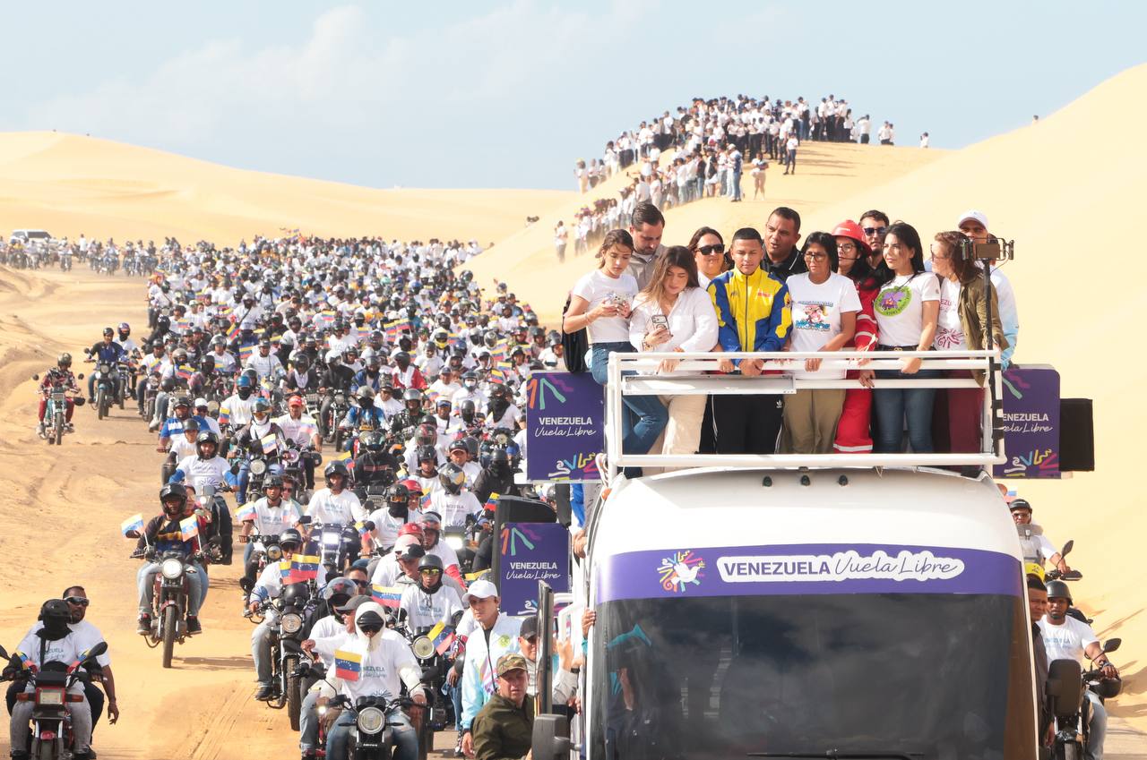 Presidenta encargada lideró “Gran Peregrinación por la Paz” en el estado Falcón