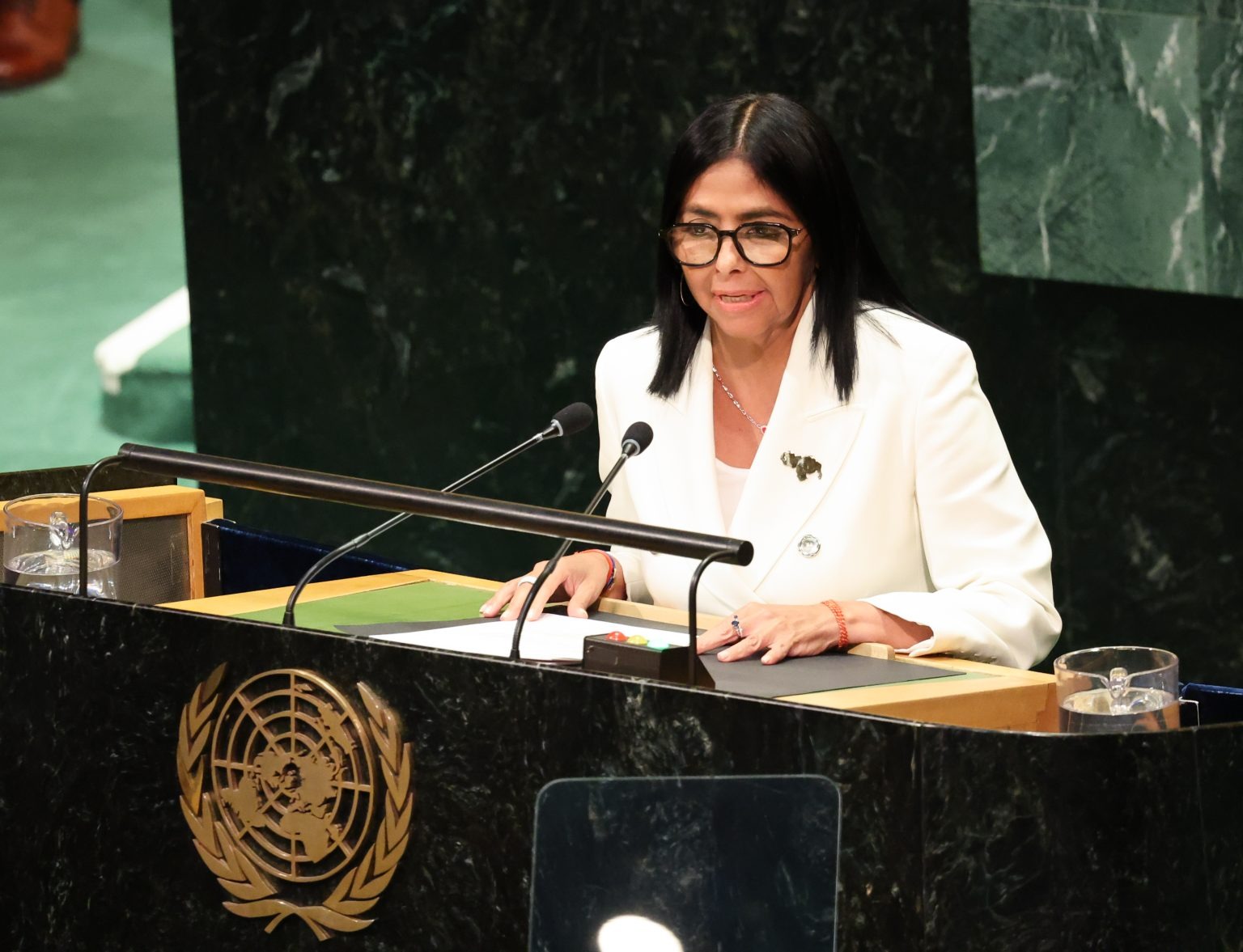 Presidenta Delcy Rodríguez ante la ONU: “Venezuela reafirma sus derechos sobre la Guayana Esequiba”