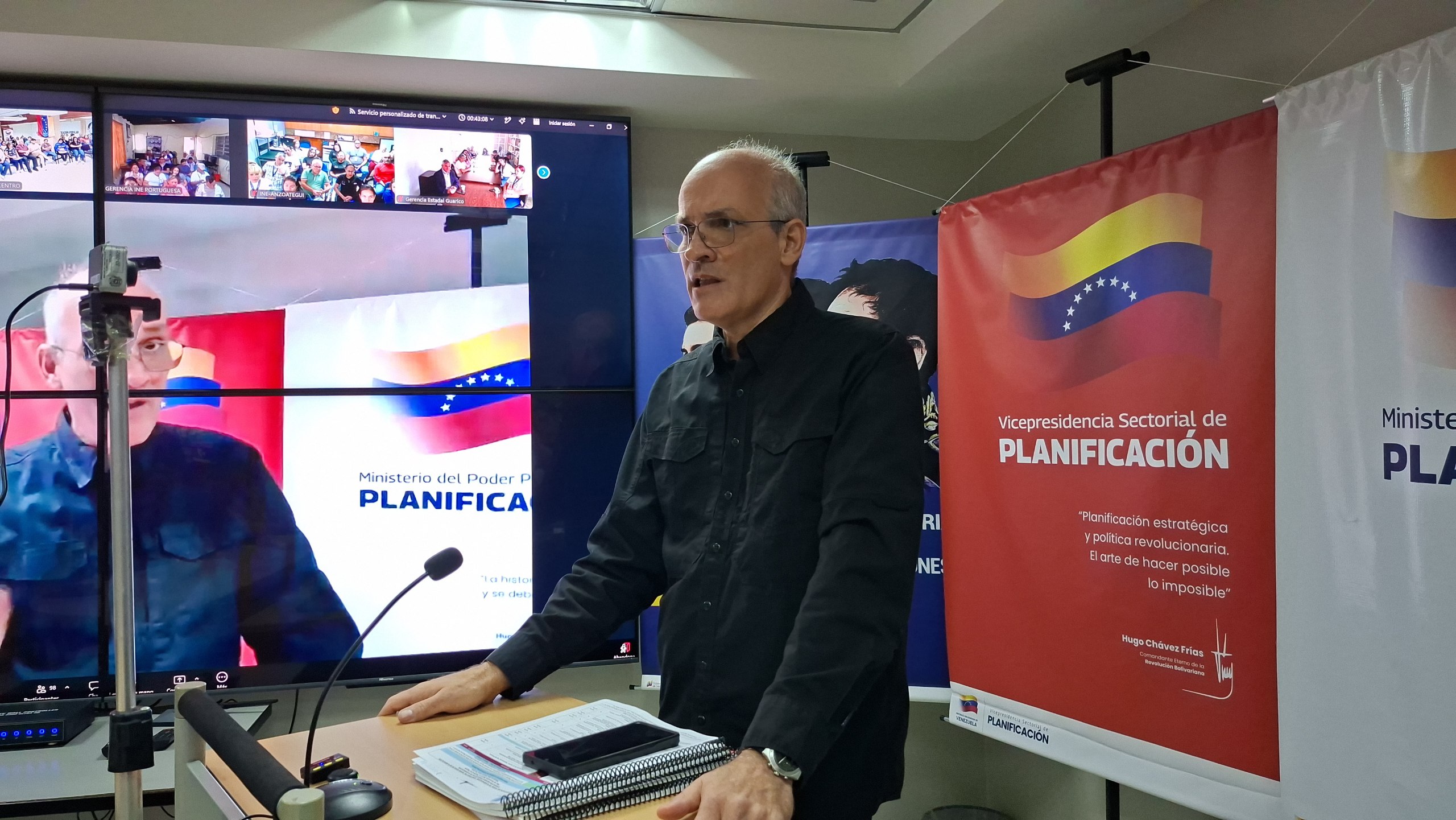 Vicepresidente Menéndez: El presupuesto participativo y la Consulta Popular Nacional son las bases para construir un Estado Comunal